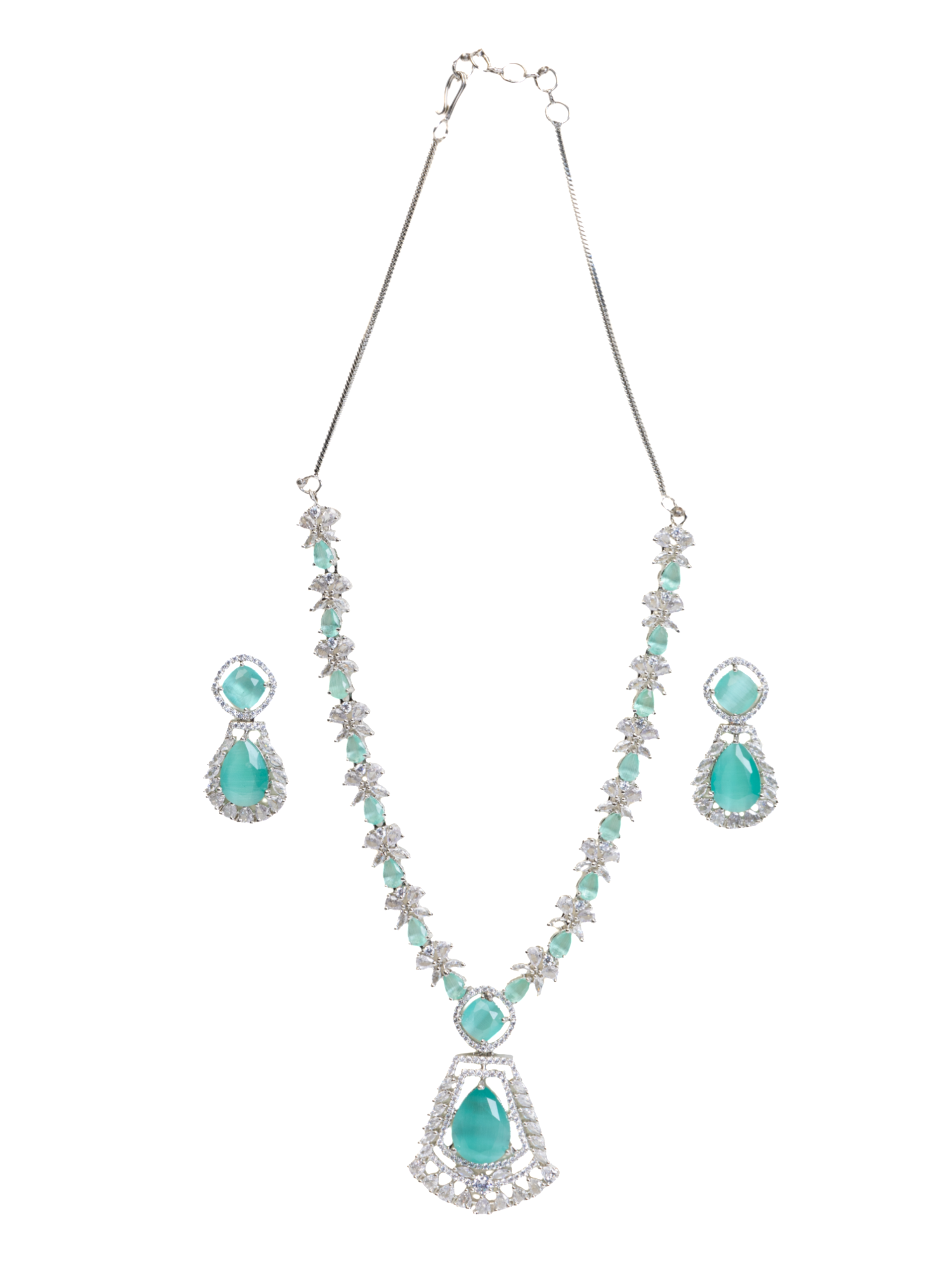 Emerald Green Stone Set