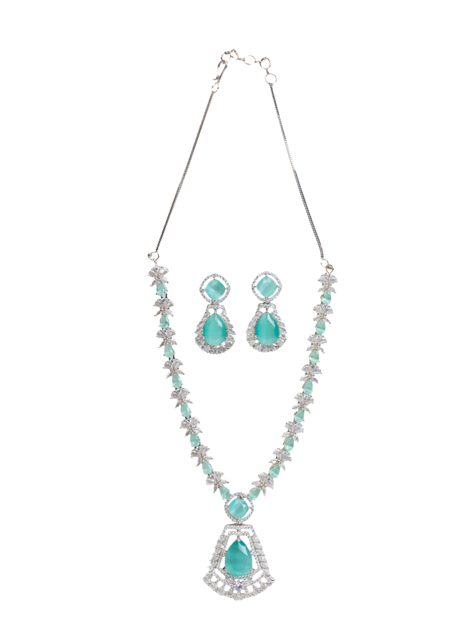 Emerald Green Stone Set