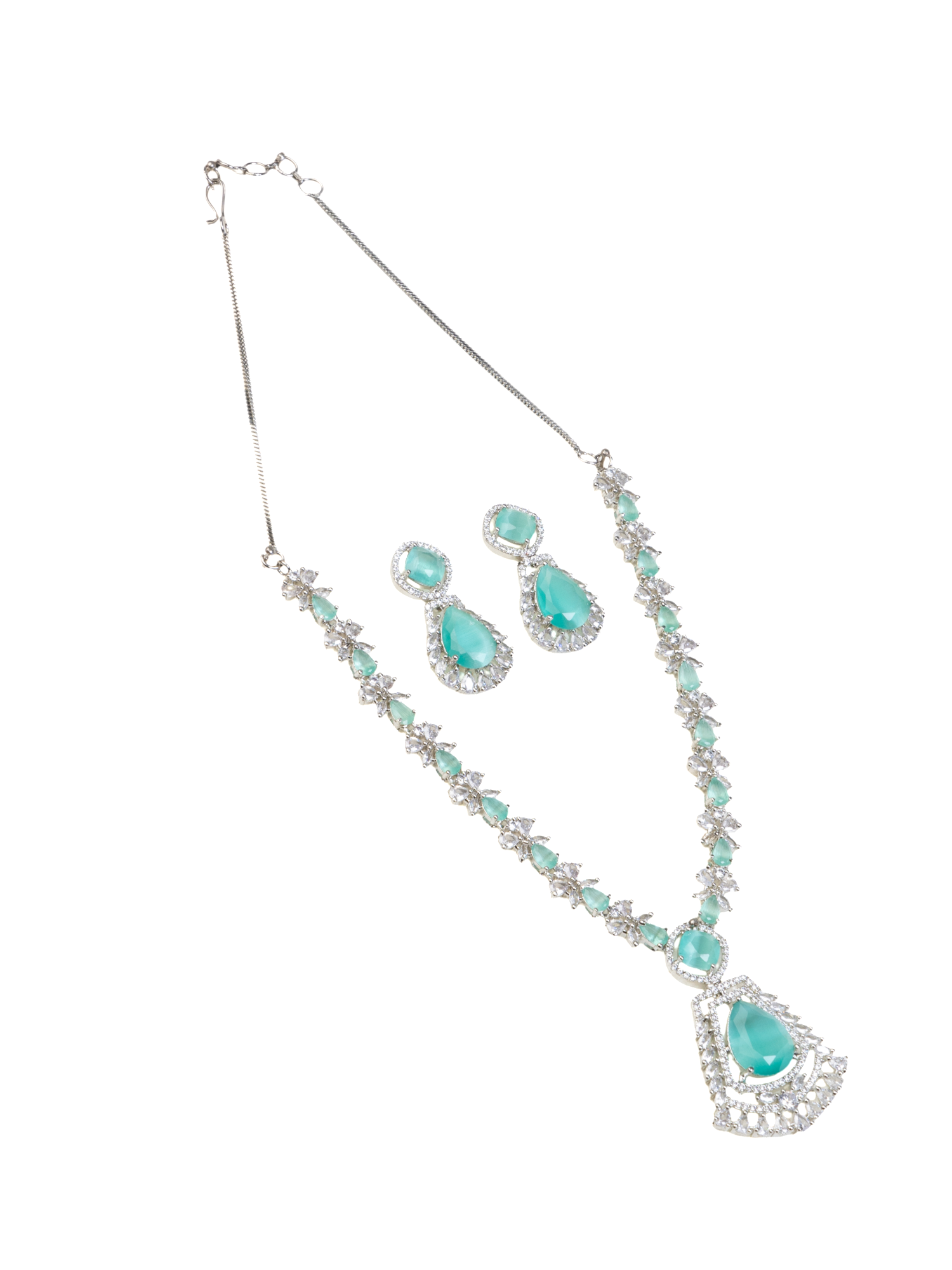 Emerald Green Stone Set